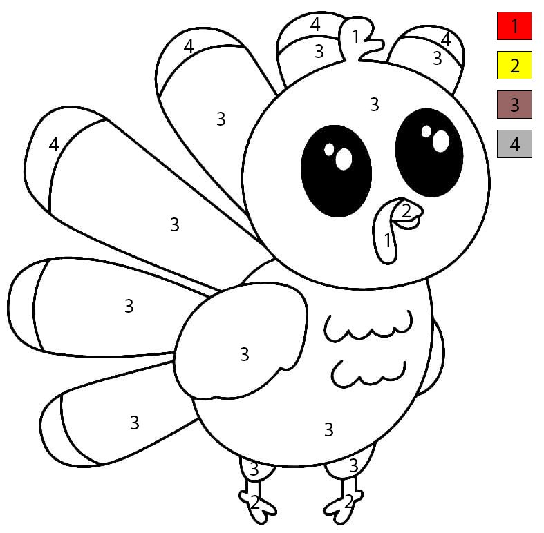 A Cute Turkey