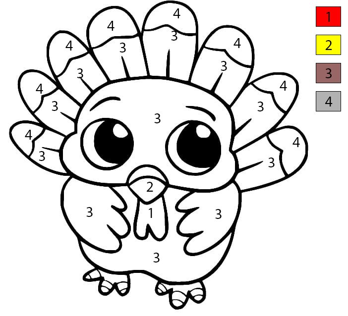 Cute Baby Turkey