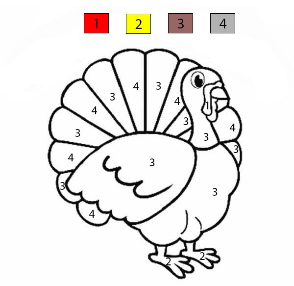 Happy Thanksgiving with A Turkey