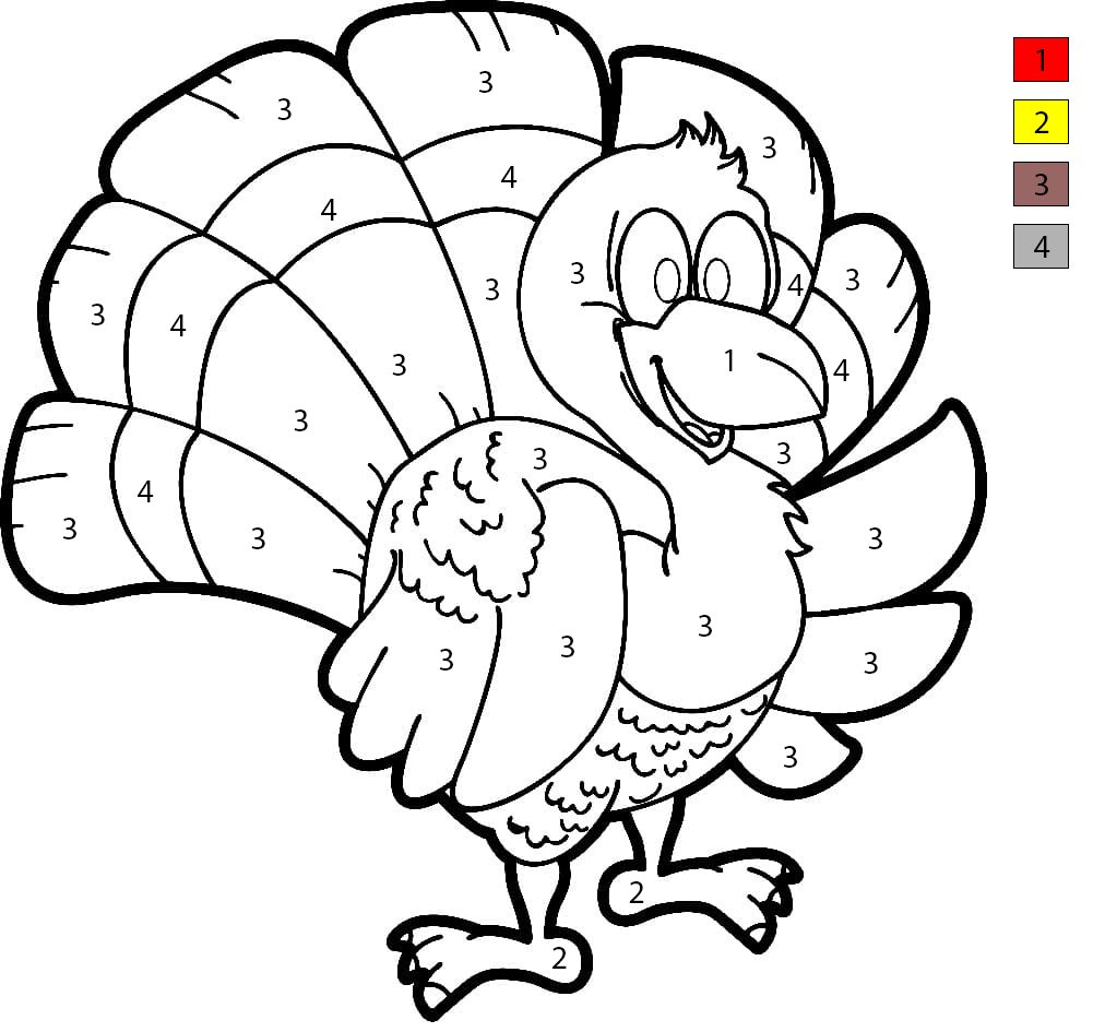 Turkey Printable For Kids-Recovered