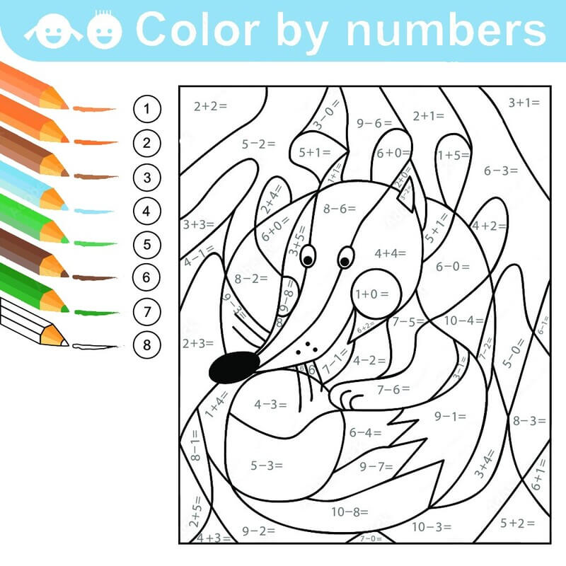 Math  Color By Number