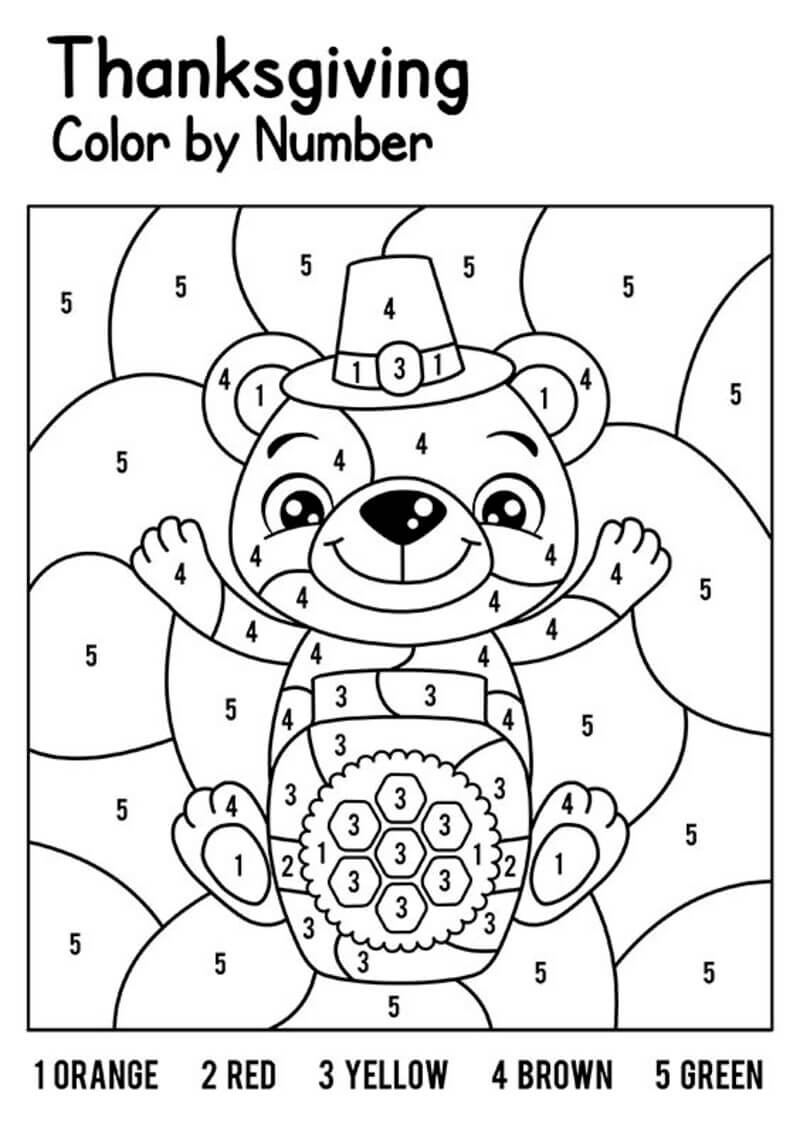 Thanksgiving bear