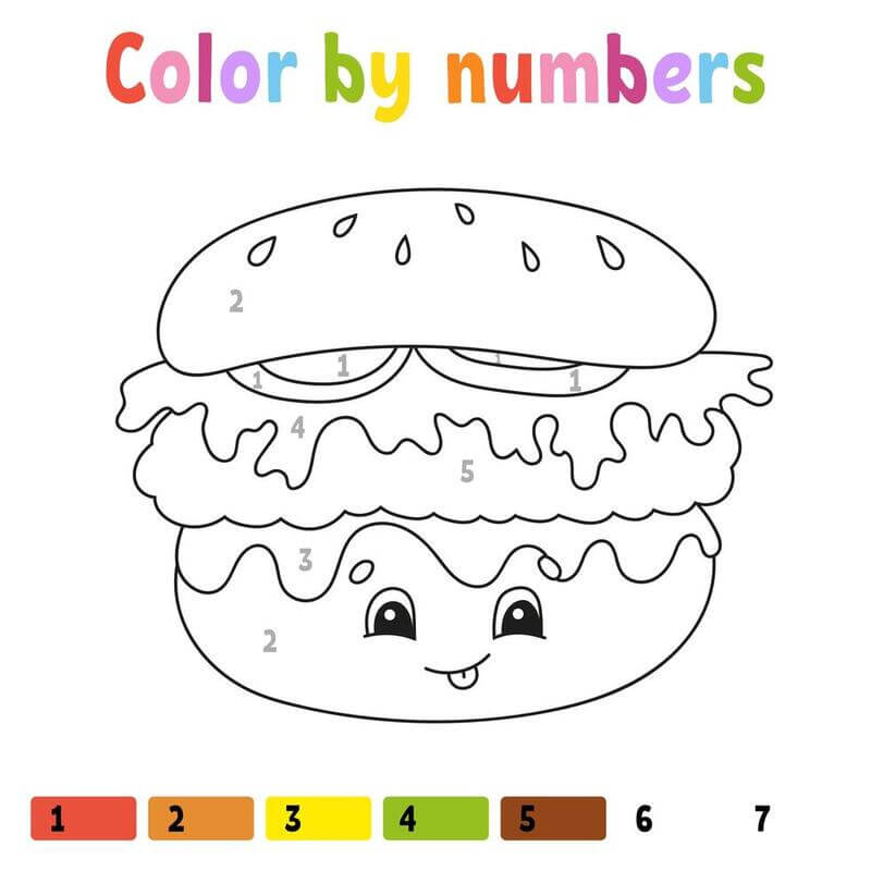 Food Color By Number