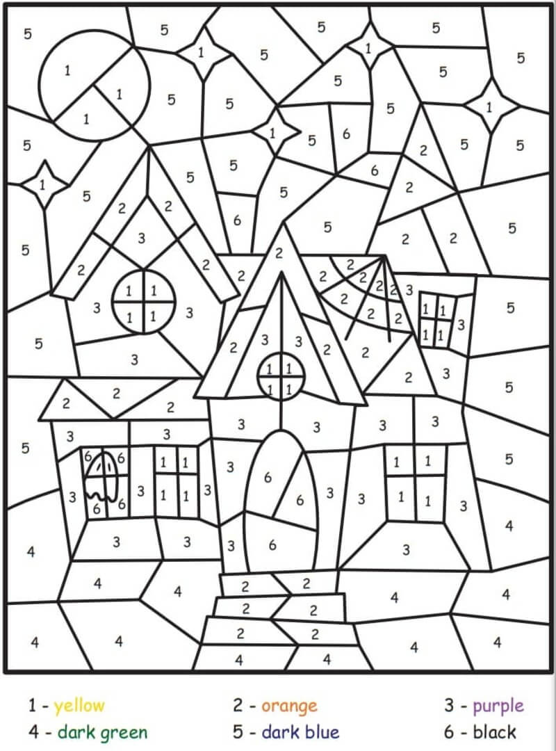 House color by number