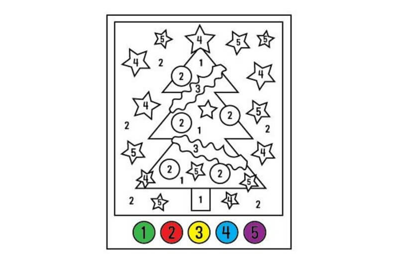 Colorful Christmas Tree