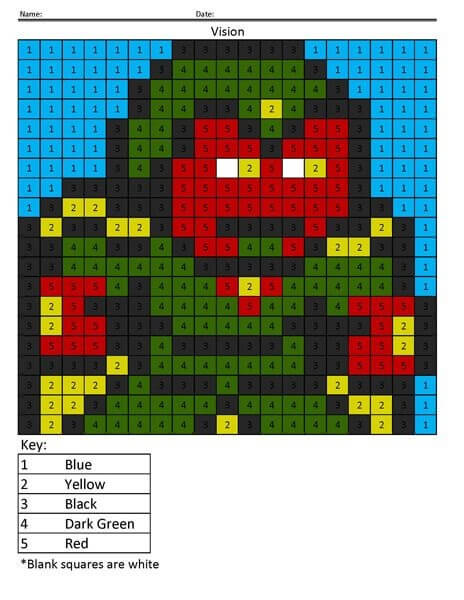 Vision Color By Number