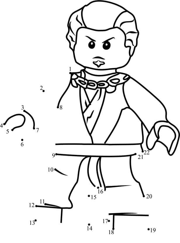 Neuro Ninjago Color By Number