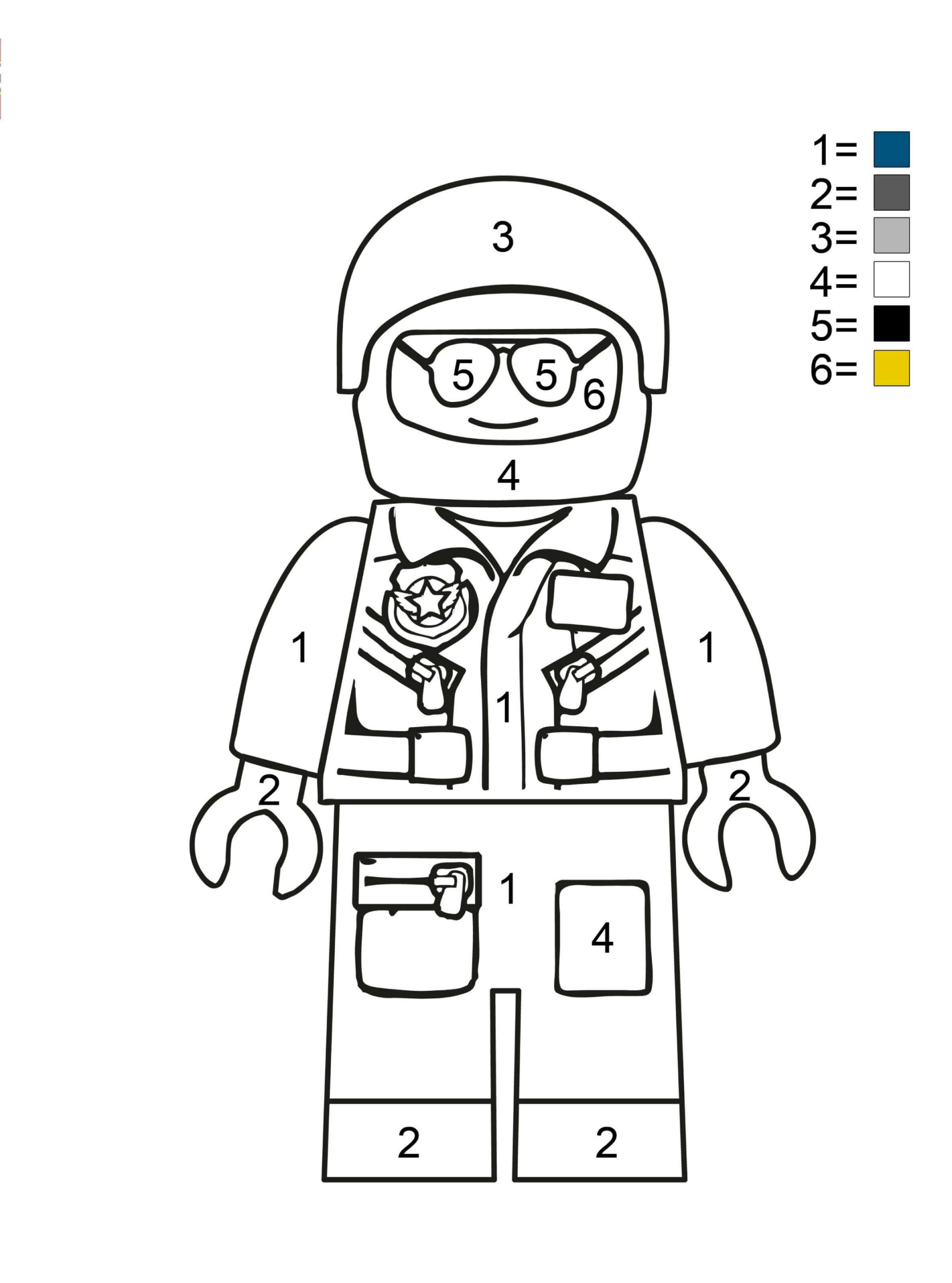 Lego Color By Number