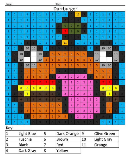 Durrburger Color By Number