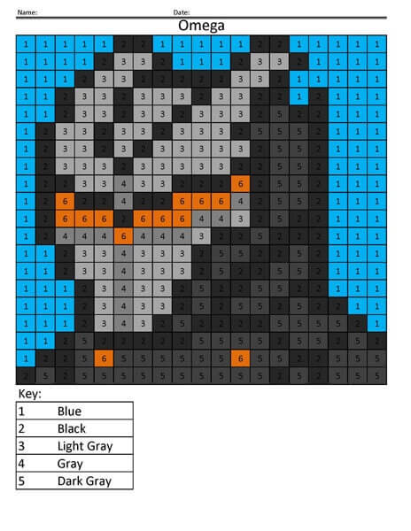Fortnite From Fortnite Color By Number