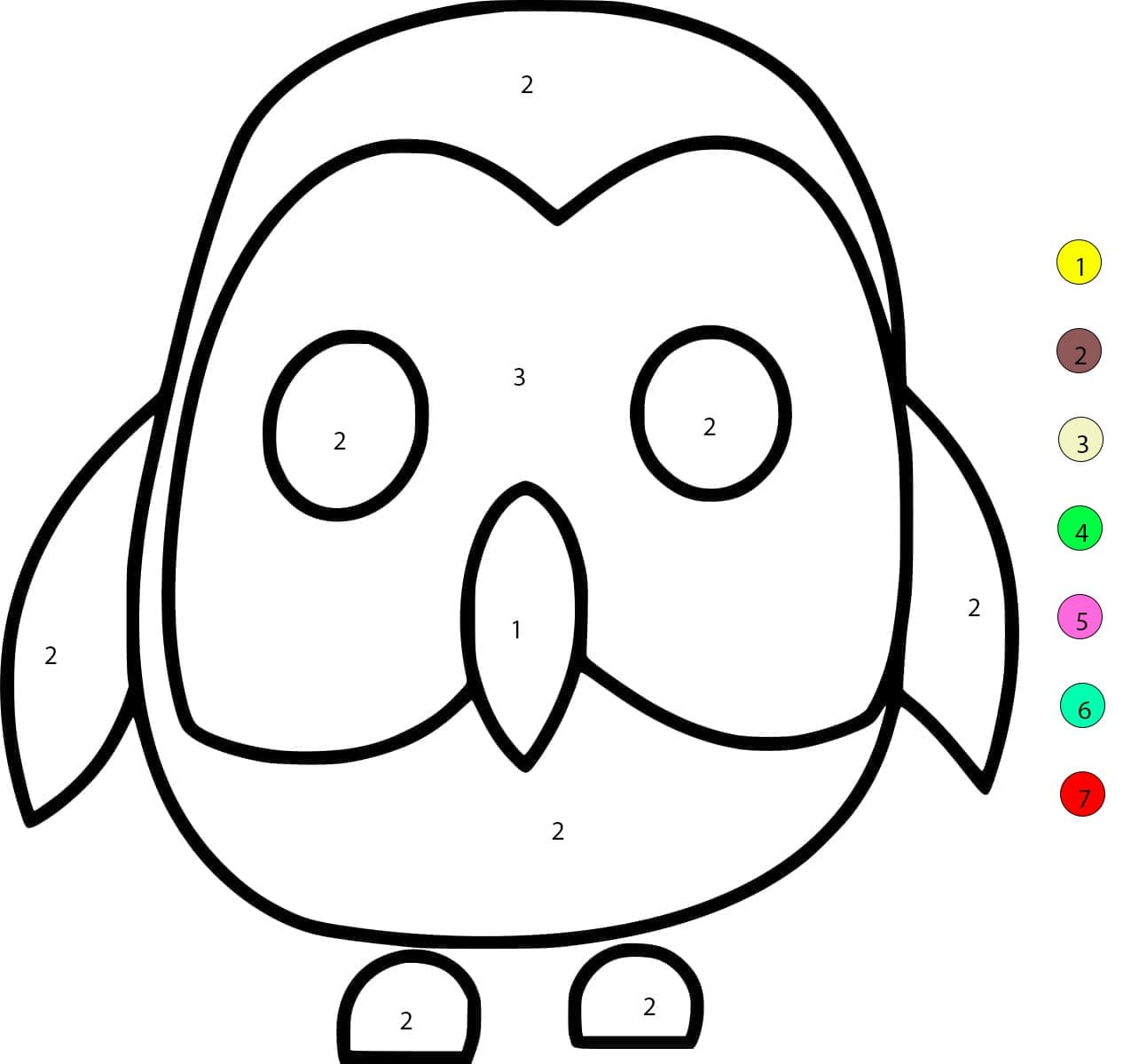 Adopt Me Cute Color By Number