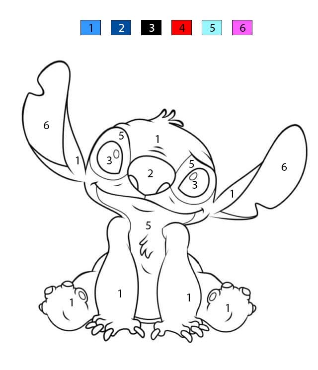 Basic Stitch Color By Number