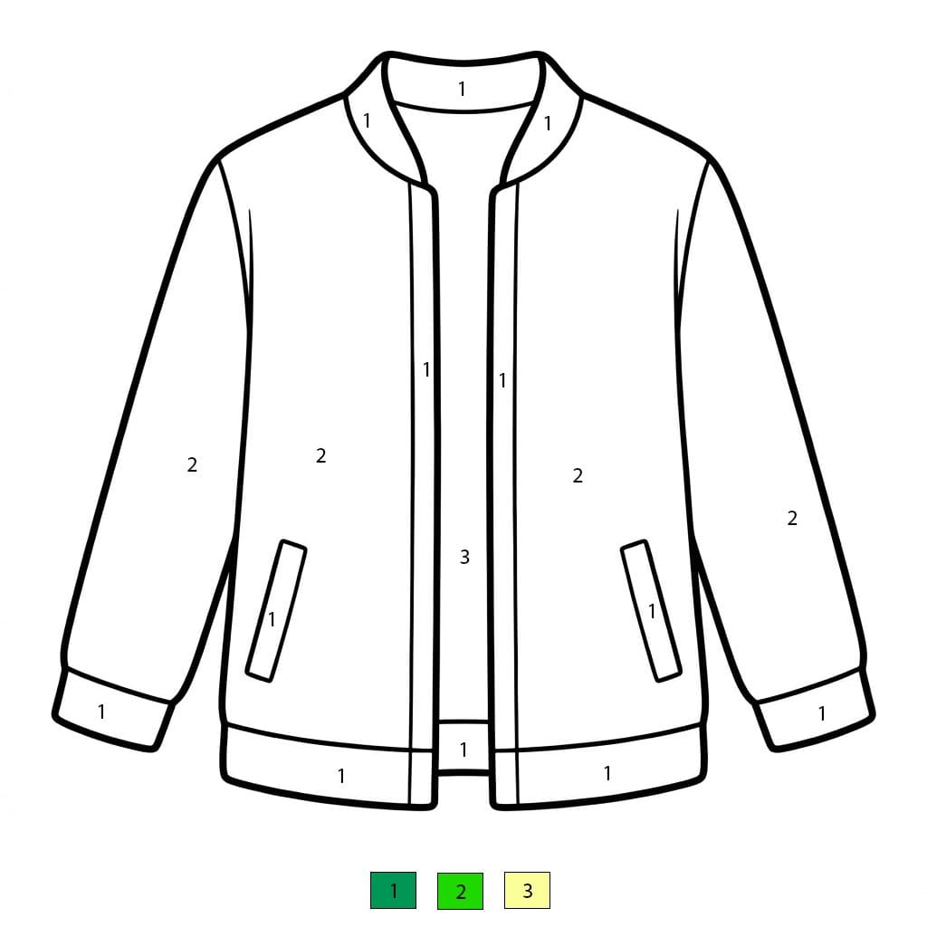 Clothes Amazing Color By Number