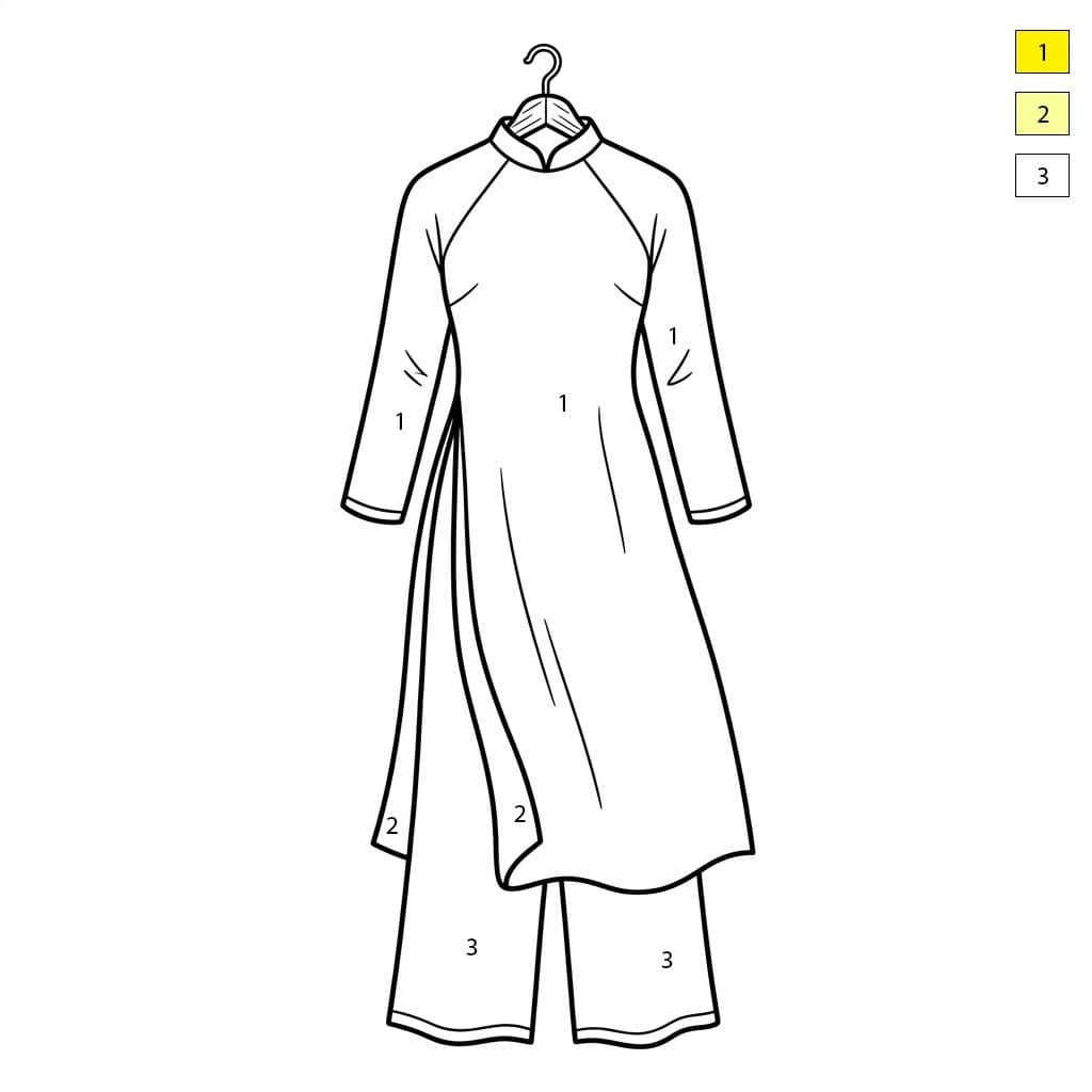 Clothes Perfect Color By Number