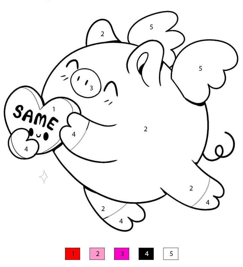 Squishmallows Willow Color By Number