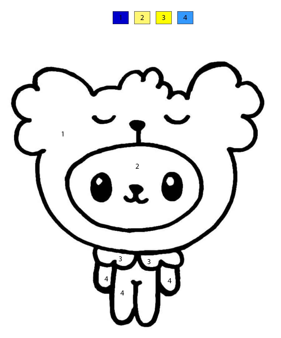 Toca Boca Life Pet Color By Number