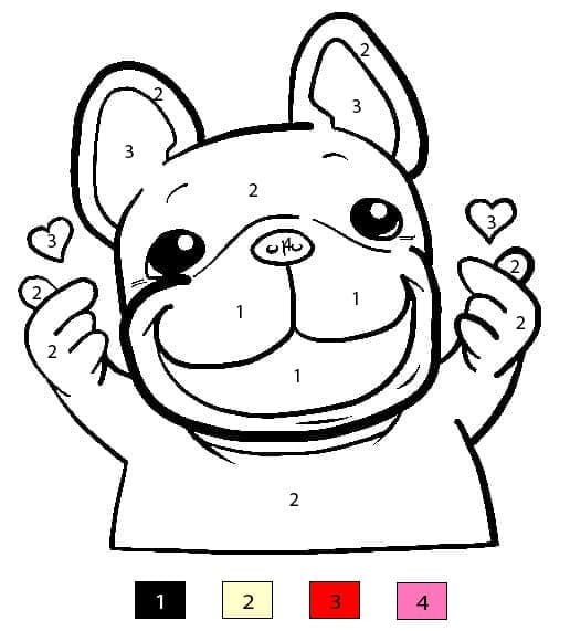 Pug  Color By Number