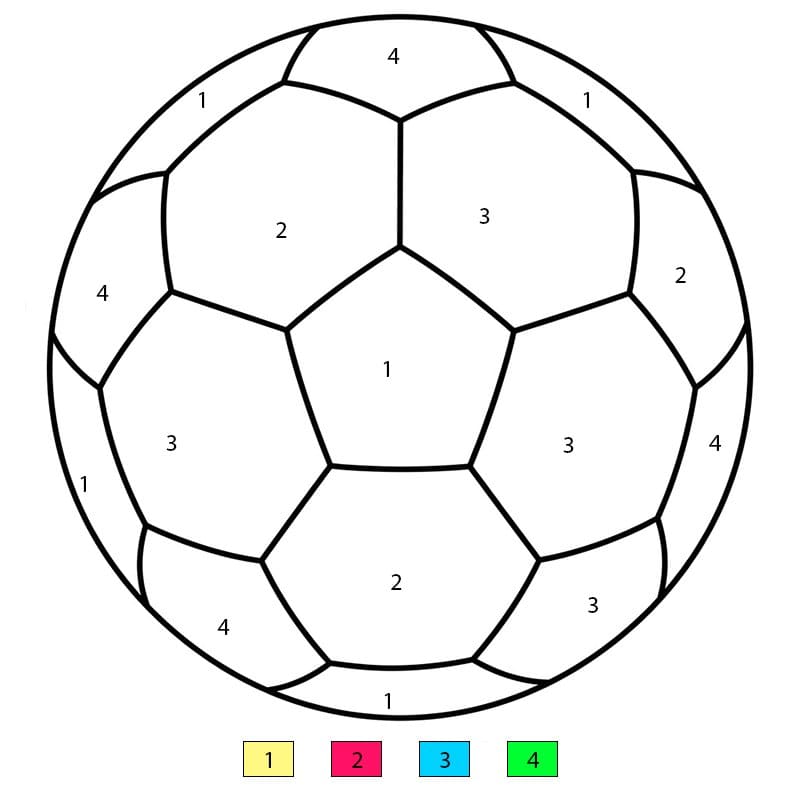 Ball Doll Color By Number