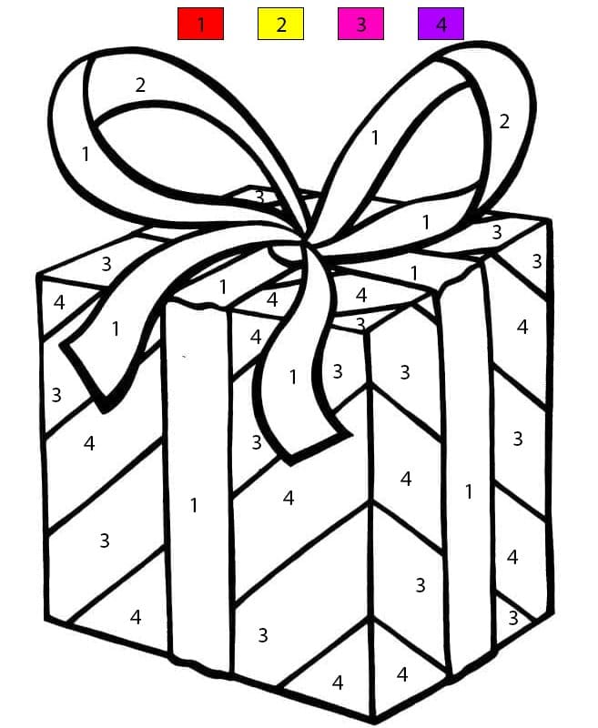 Free Gift Color By Number